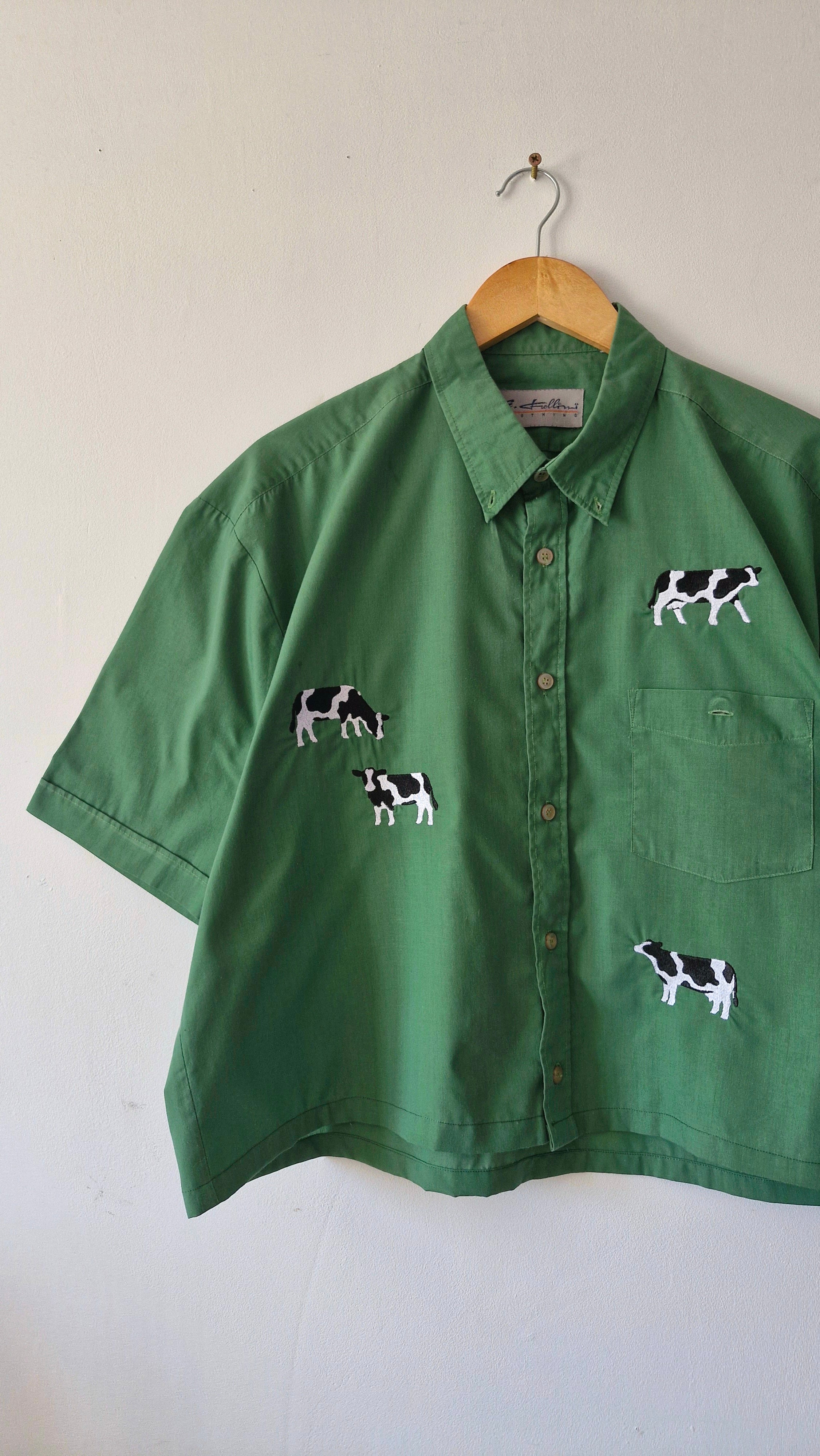 chemise vaches