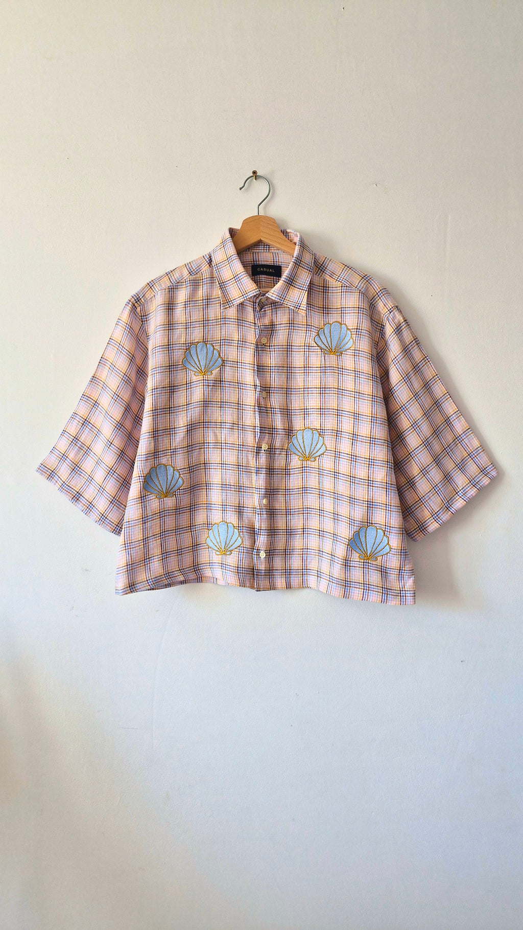chemise coquillage