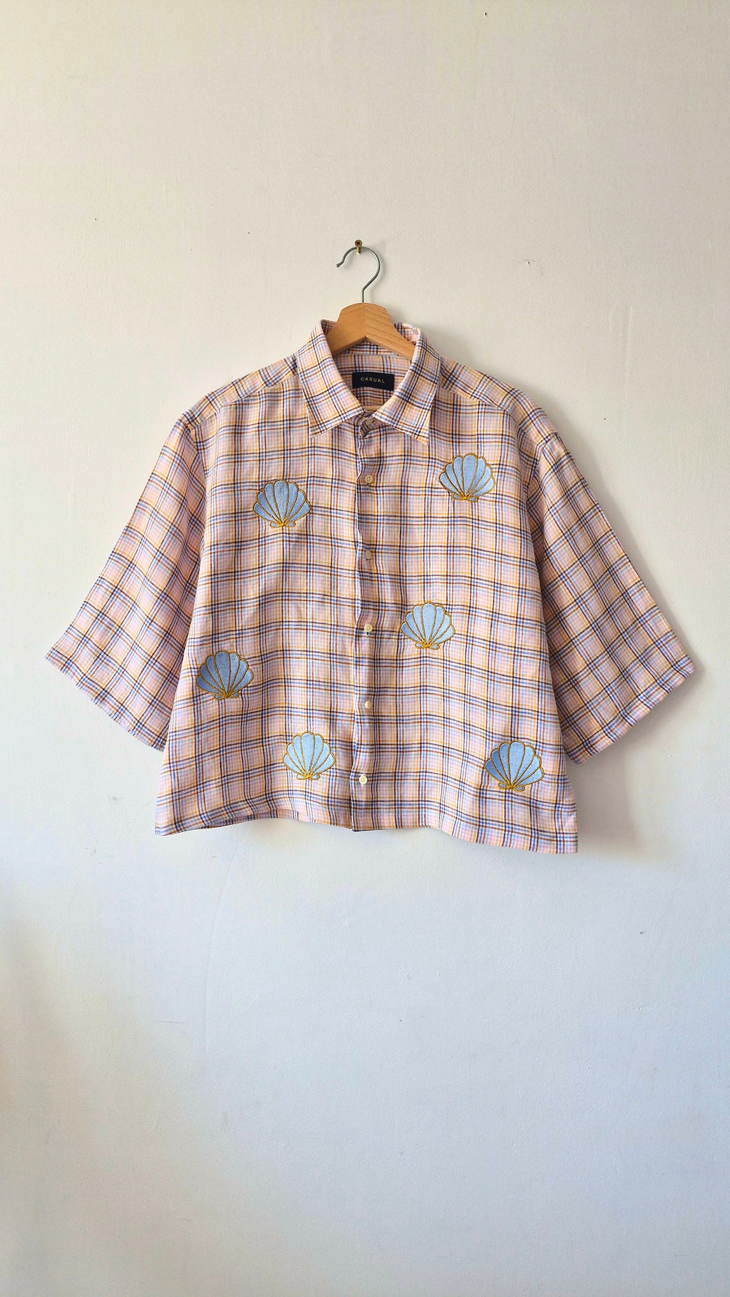 chemise coquillage