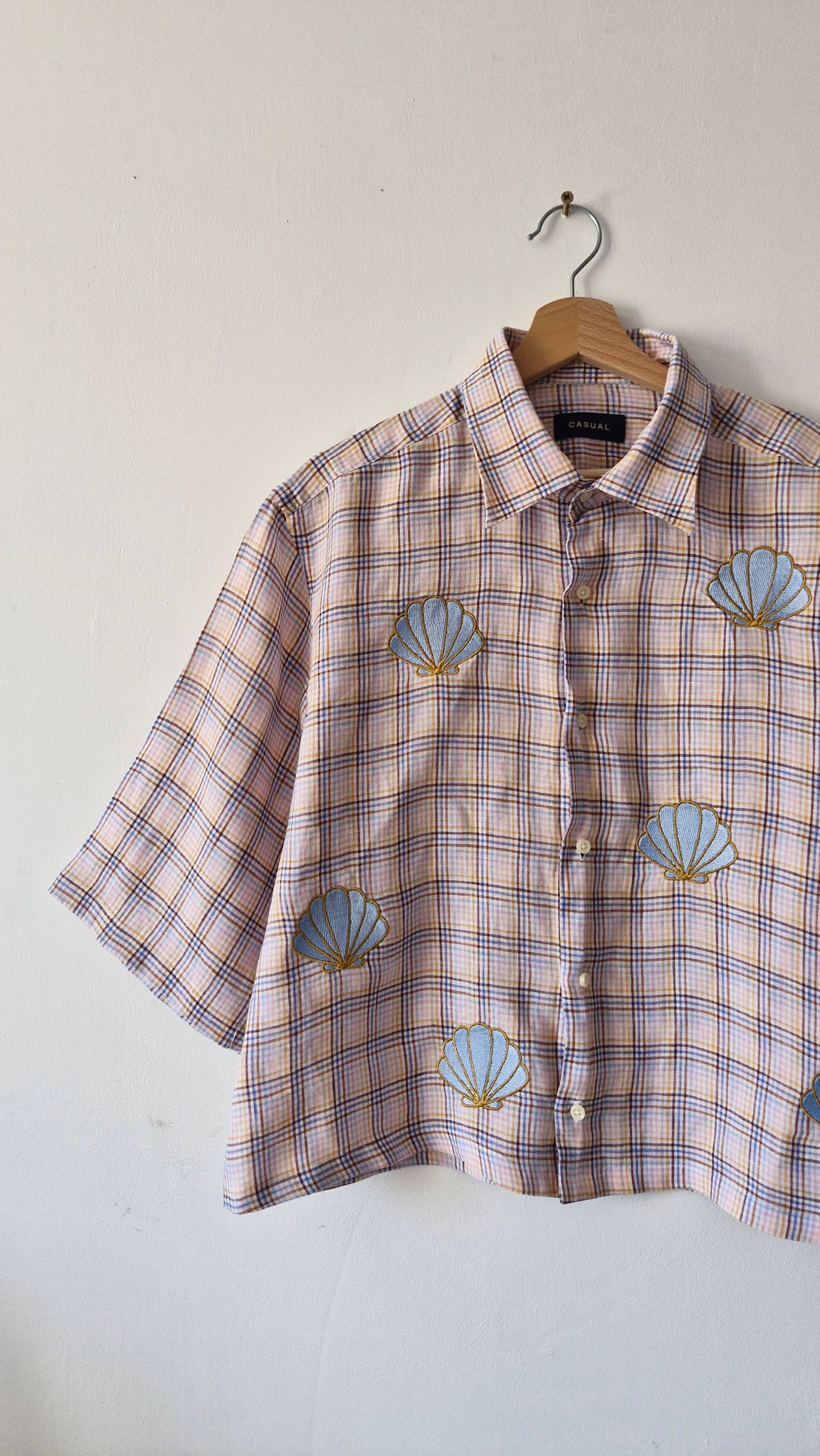 chemise coquillage