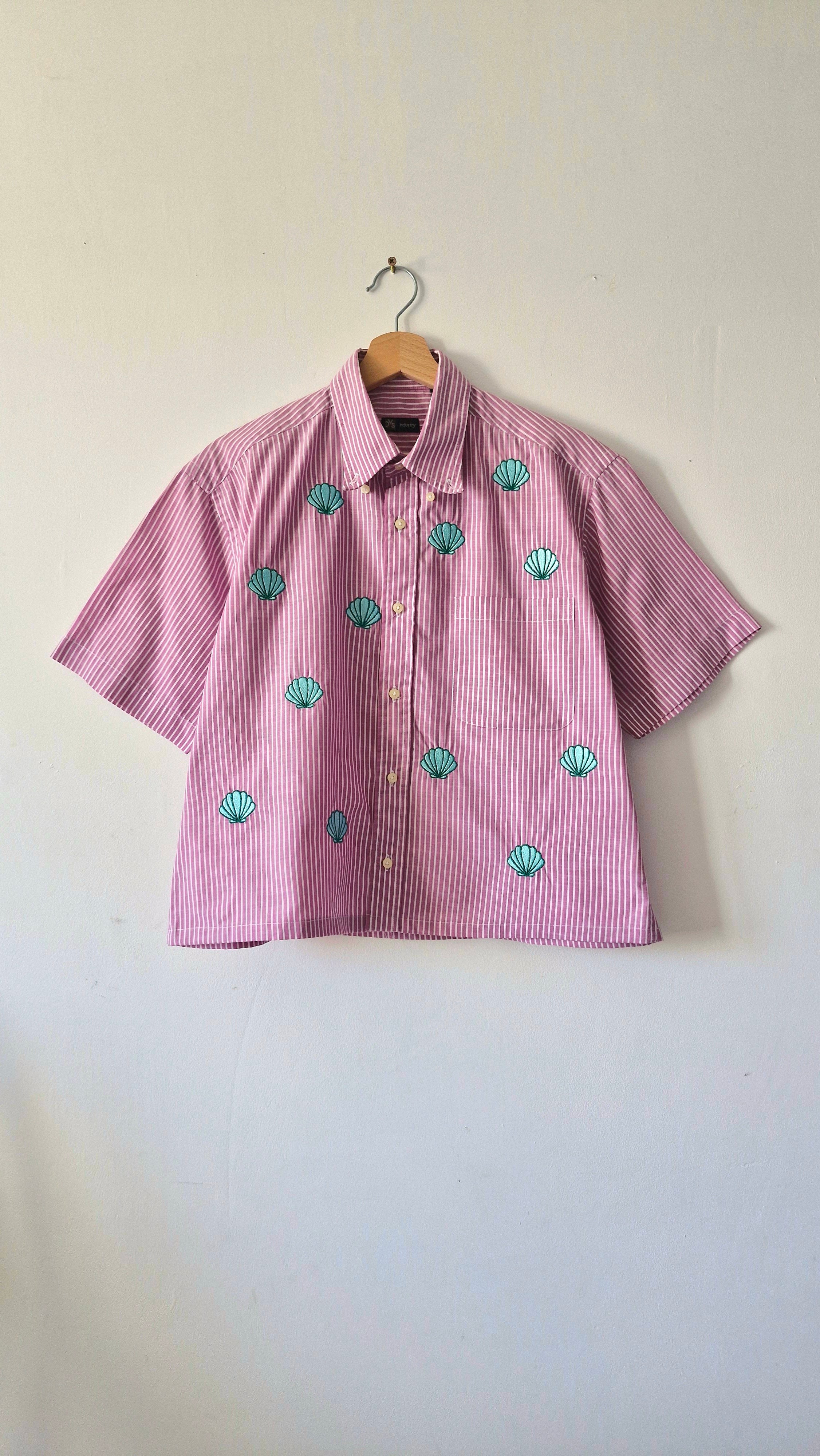 chemise coquillages