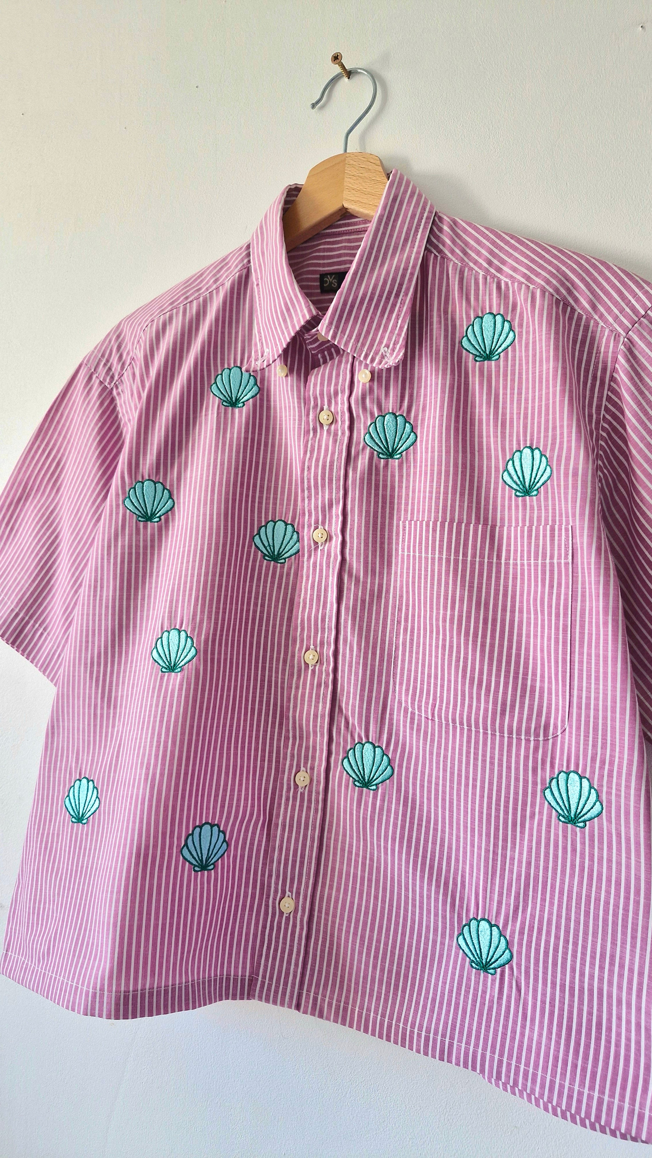chemise coquillages
