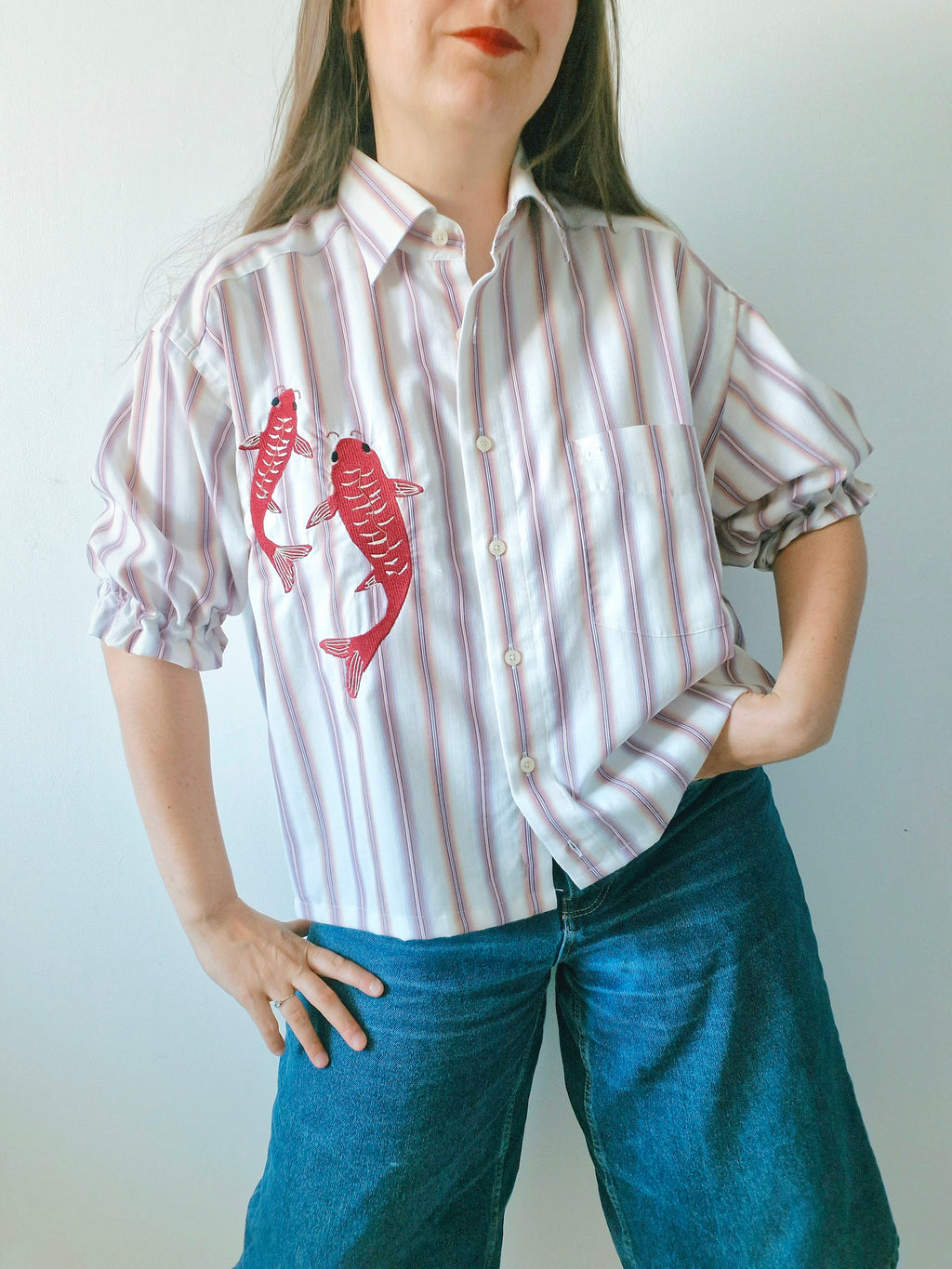 chemise carpe koi