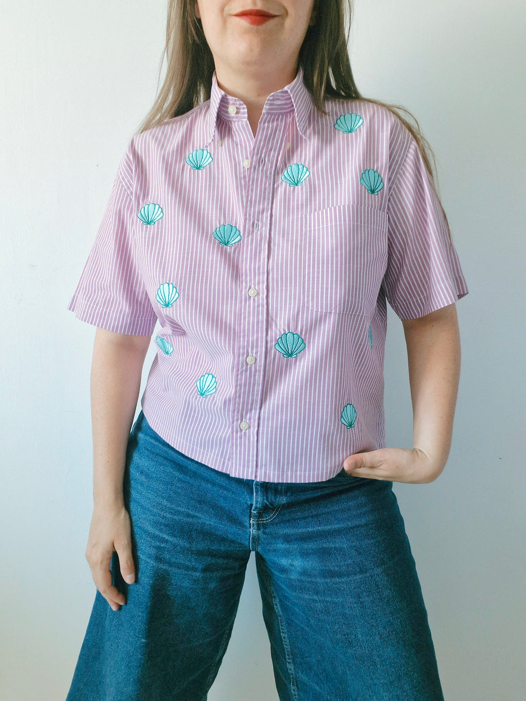 chemise coquillages