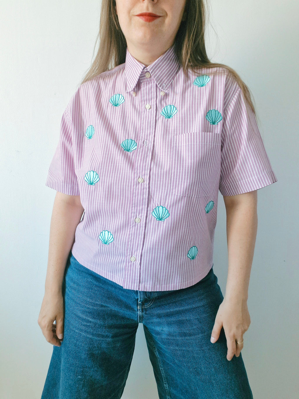 chemise coquillages