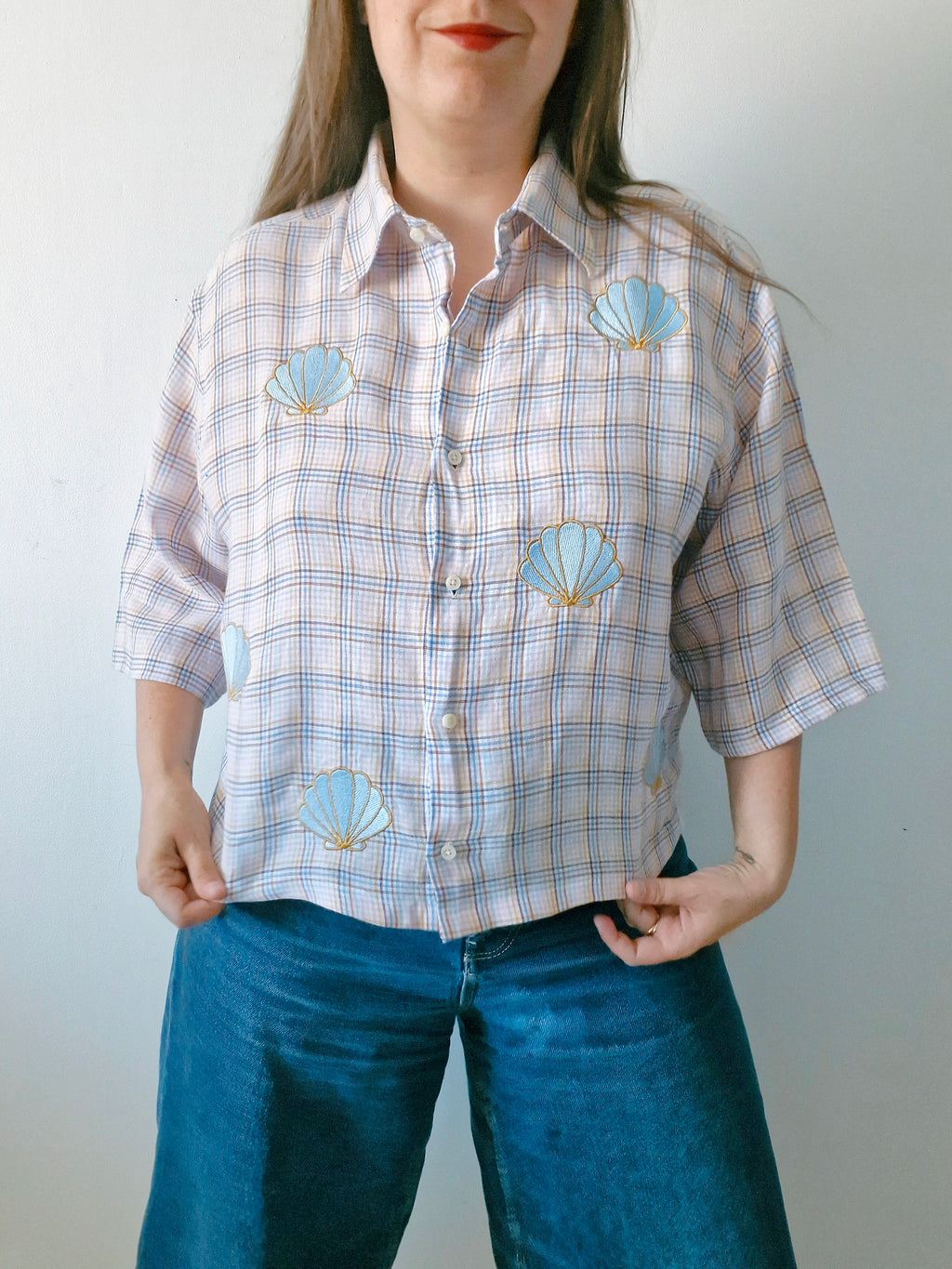 chemise coquillage