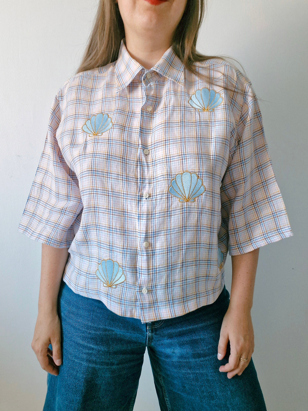 chemise coquillage
