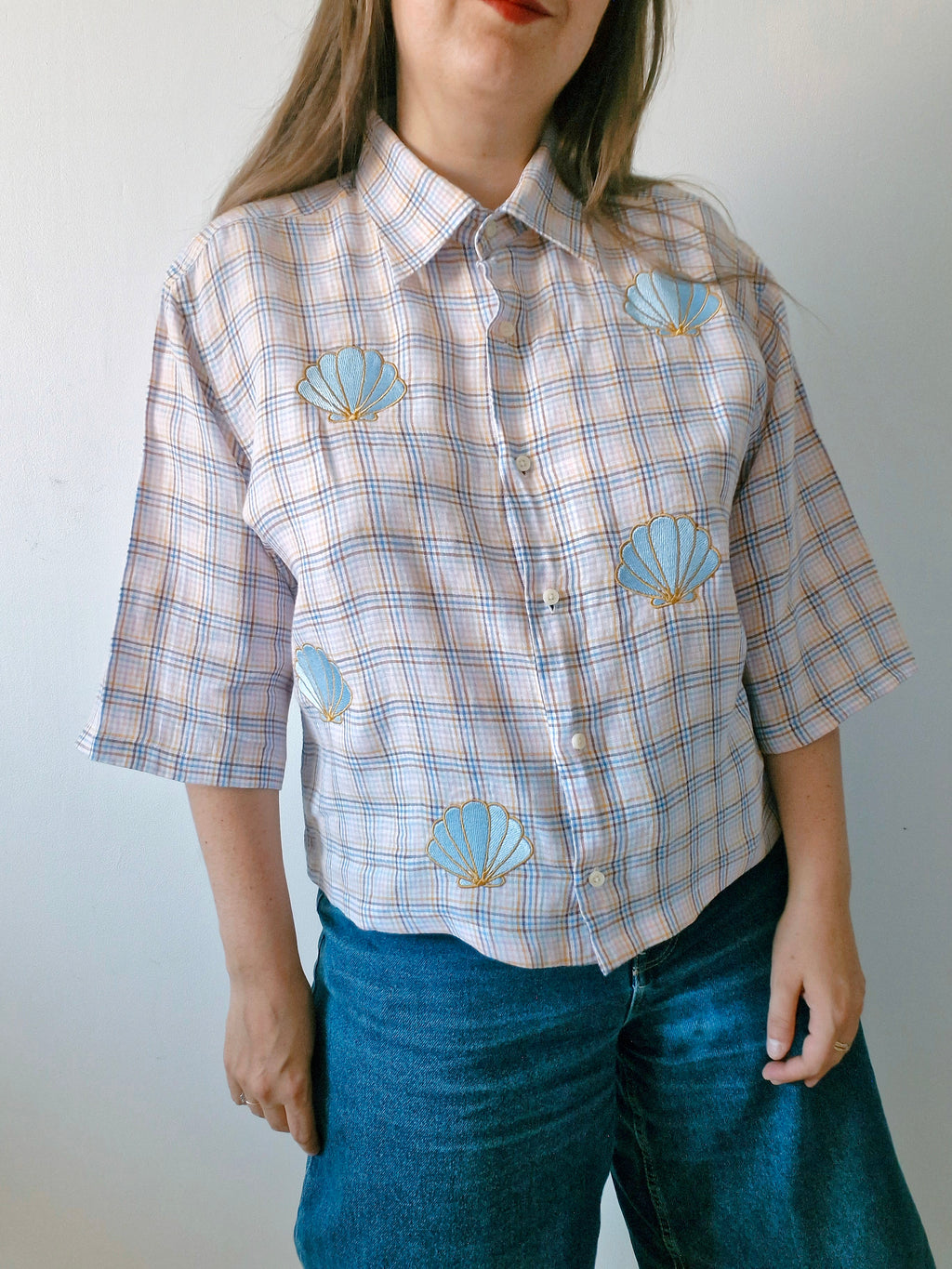 chemise coquillage