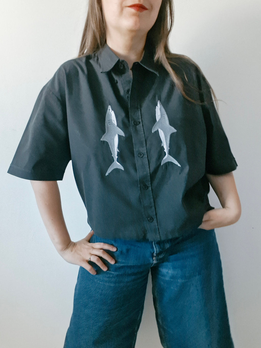 chemise requin