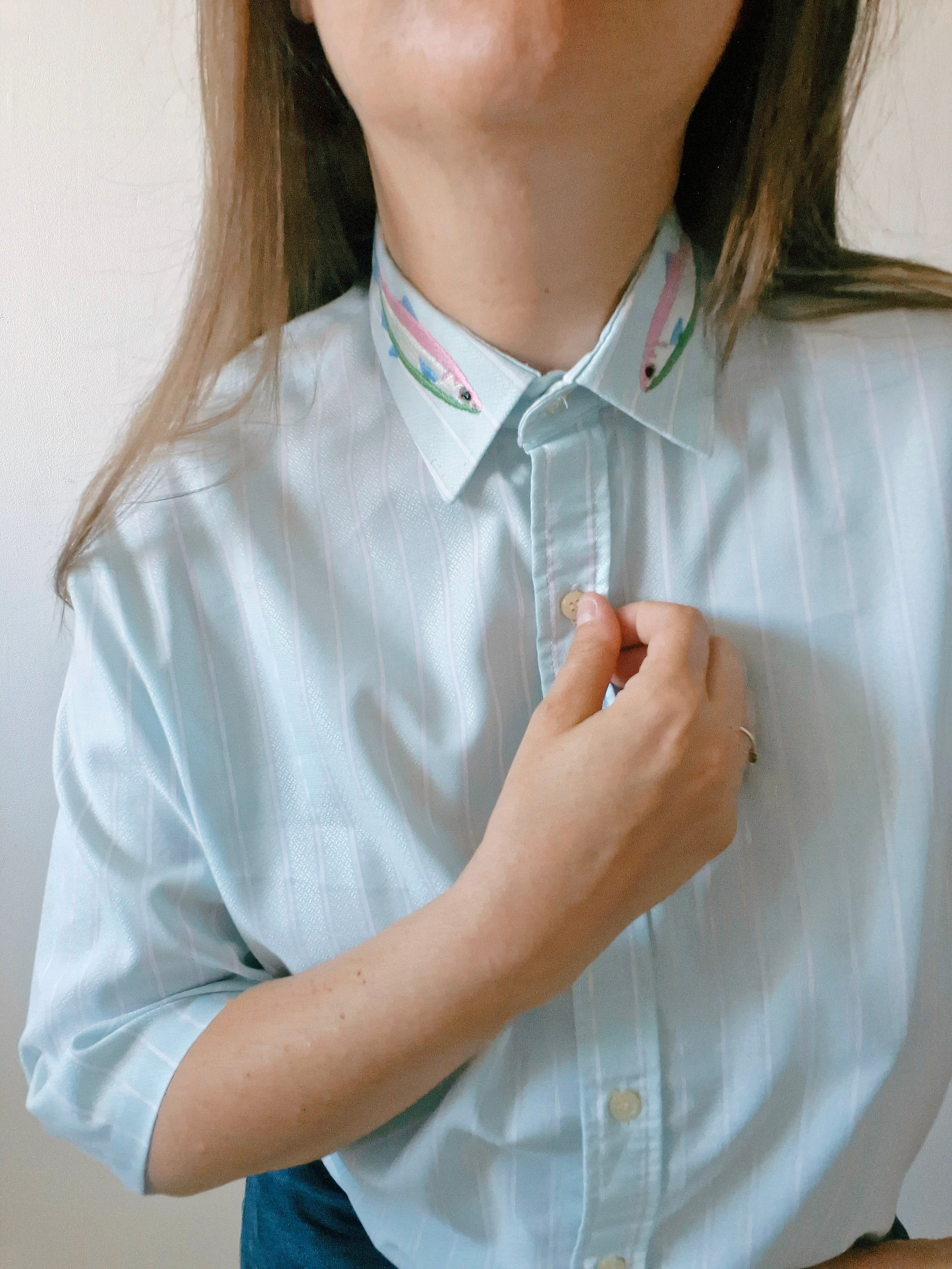 chemise col sardine