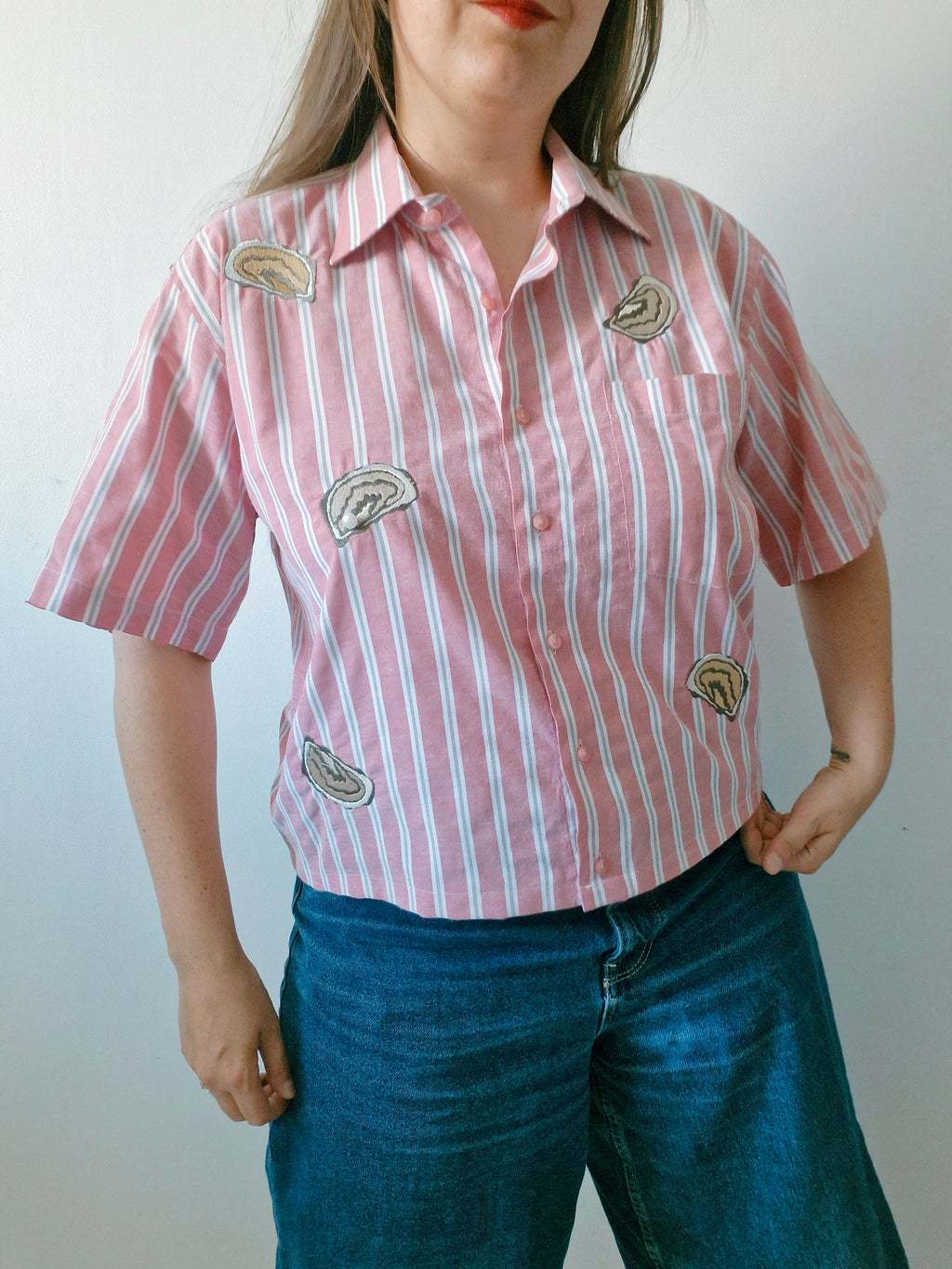 chemise huitre