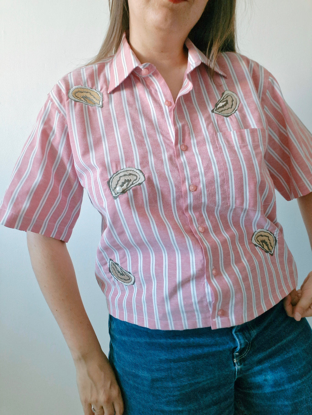 chemise huitre