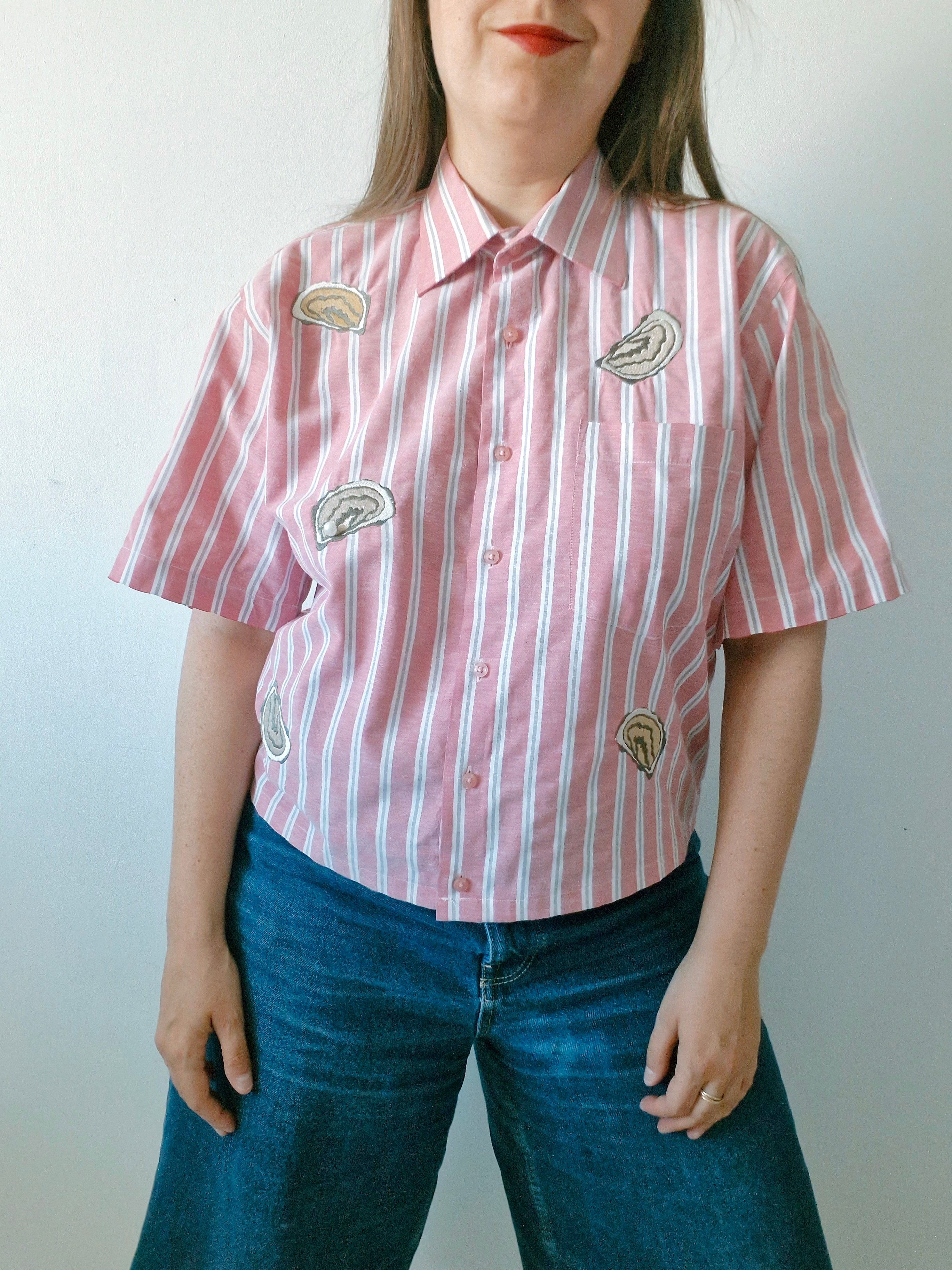 chemise huitre