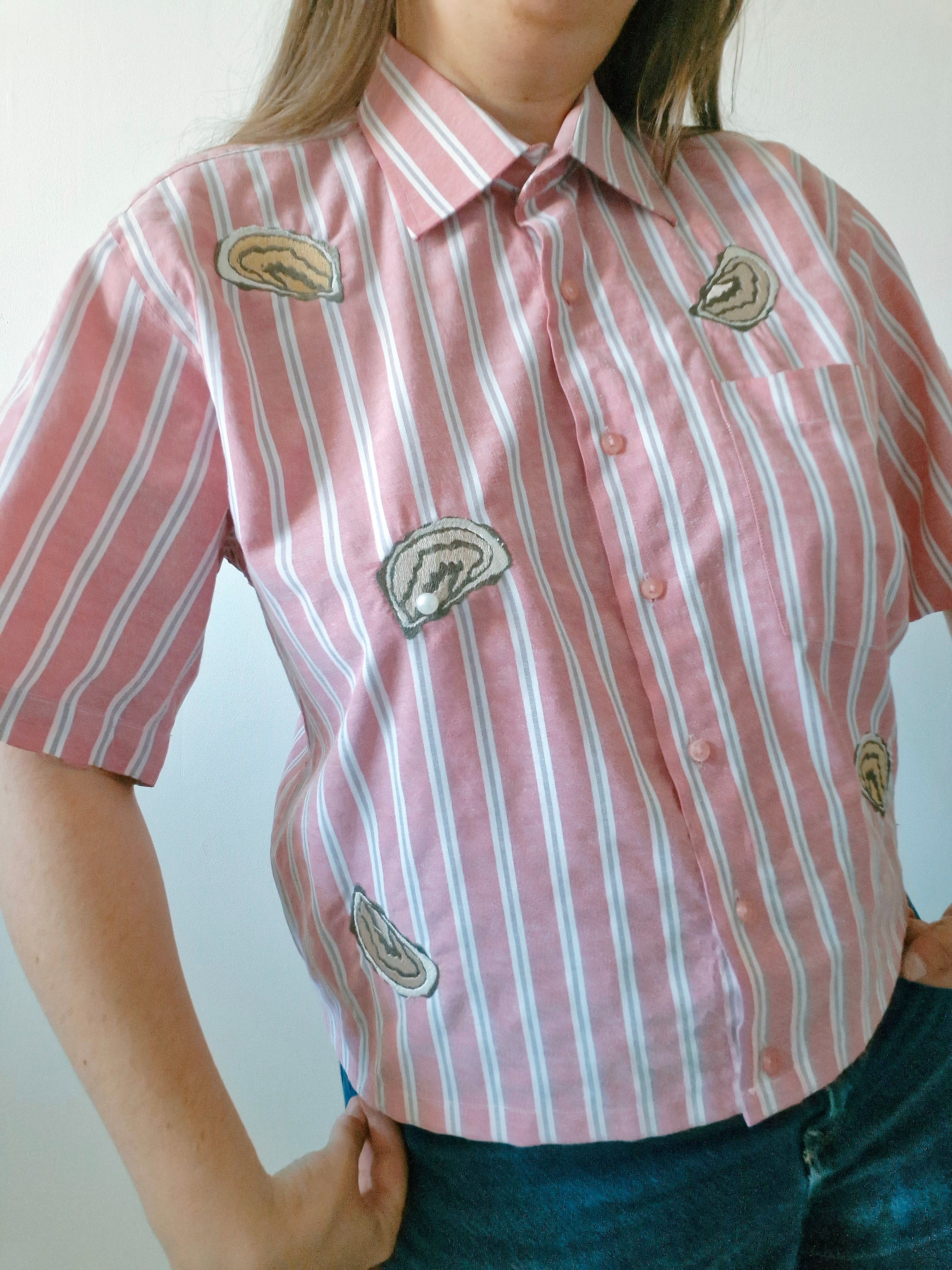 chemise huitre