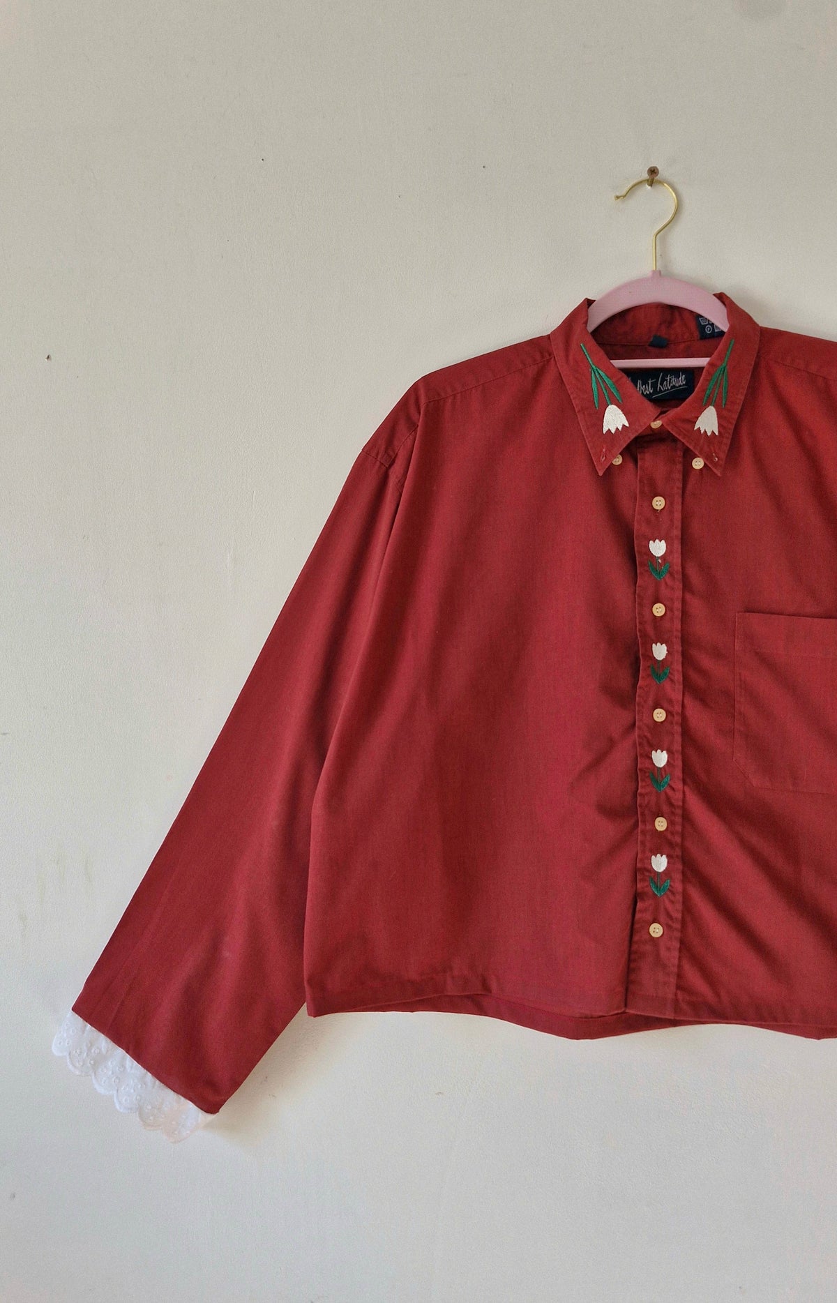Chemise tulipes