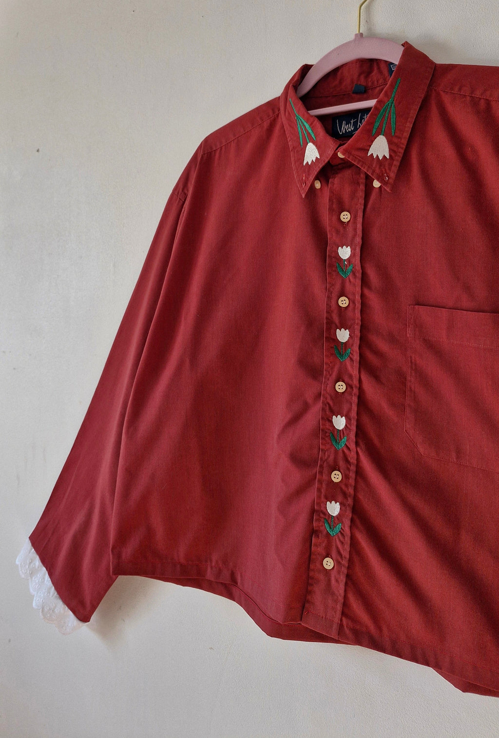 Chemise tulipes