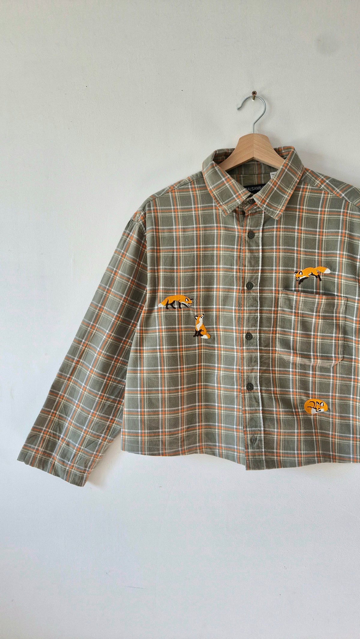 chemise petits renards