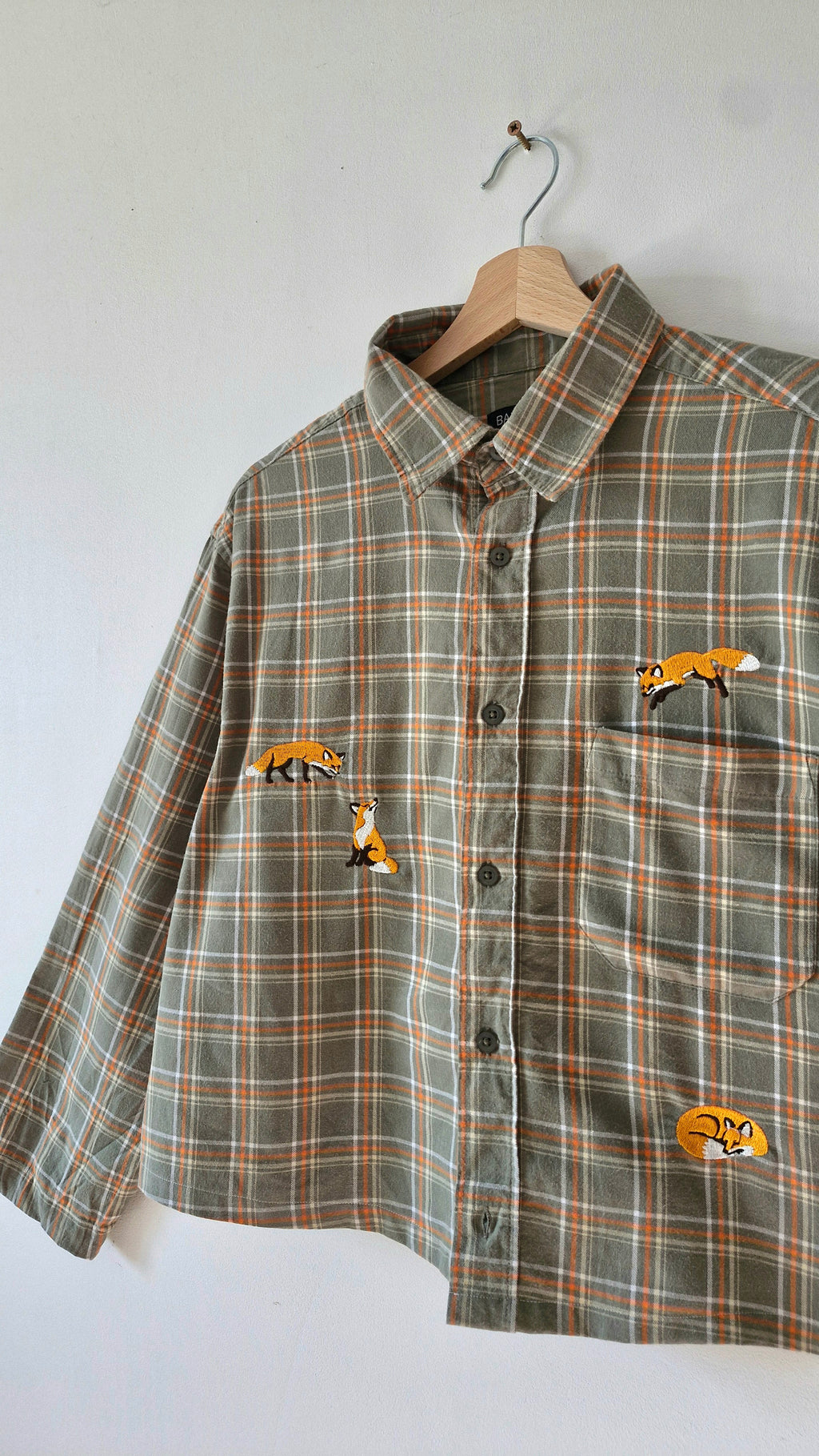 chemise petits renards