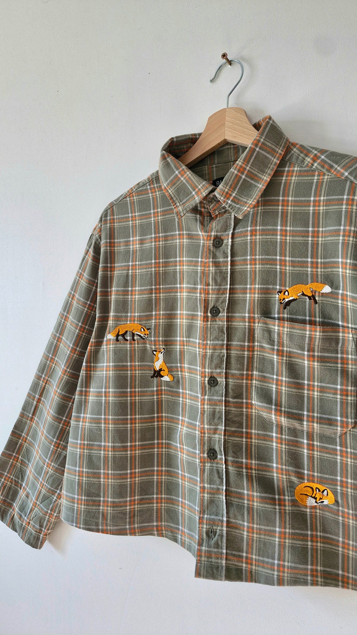 chemise petits renards