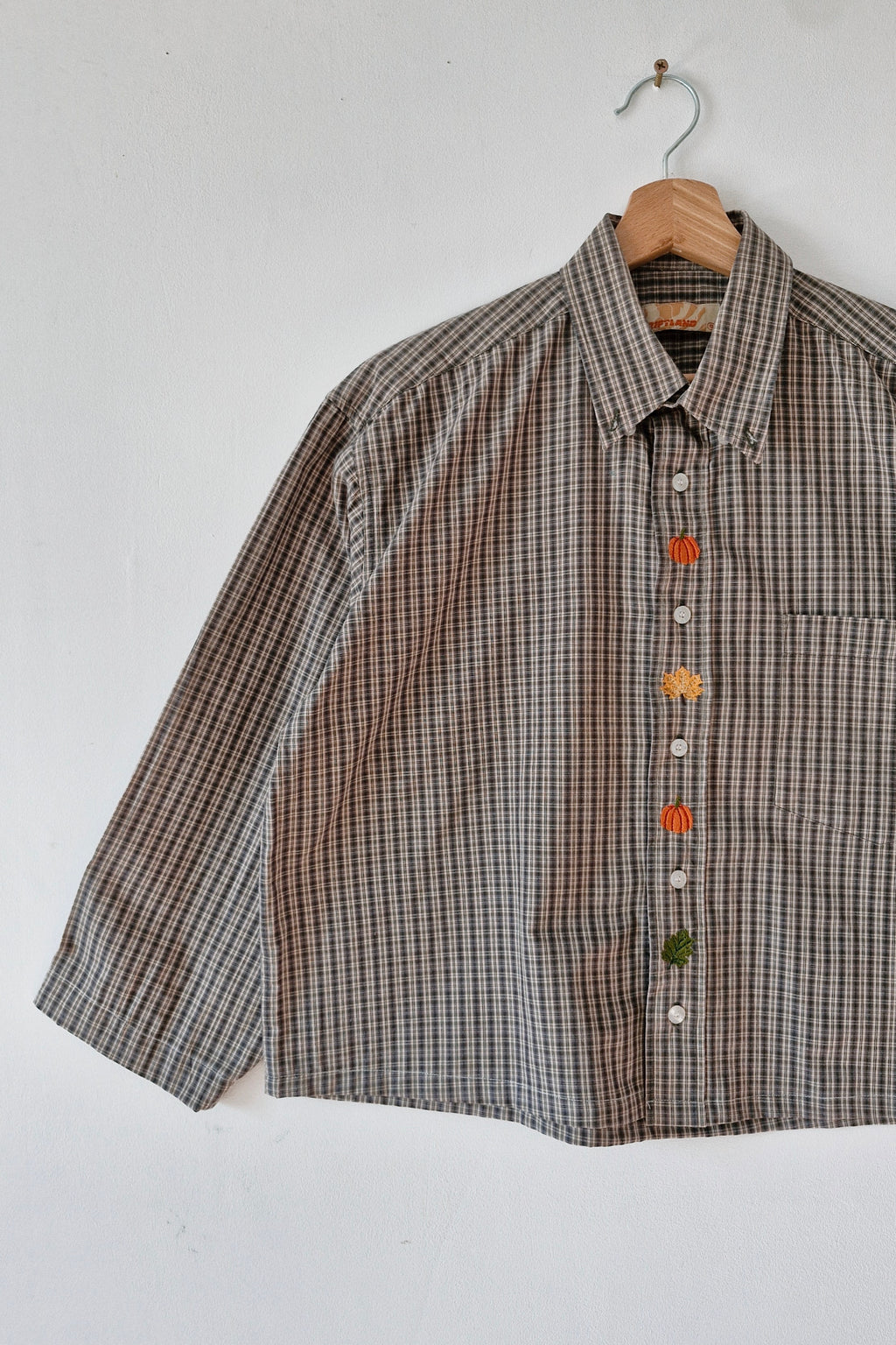 chemise Feuilles et courges