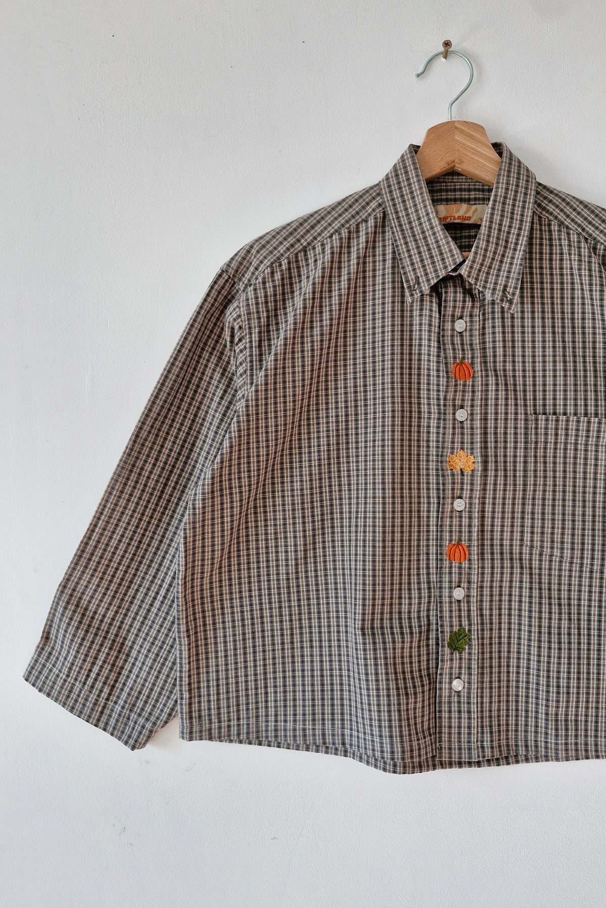 chemise Feuilles et courges