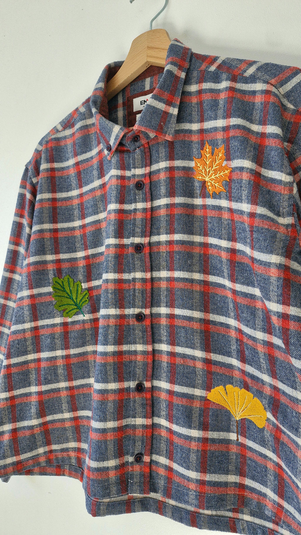 chemise Feuilles mortes
