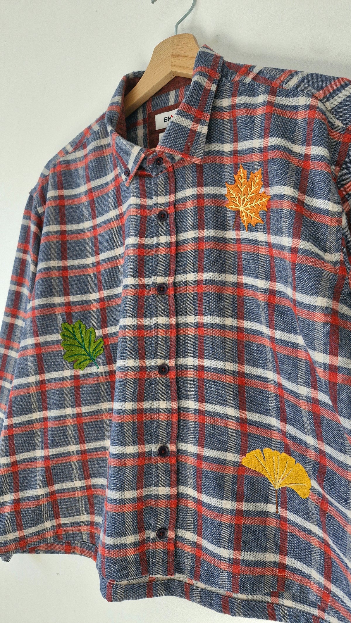 chemise Feuilles mortes