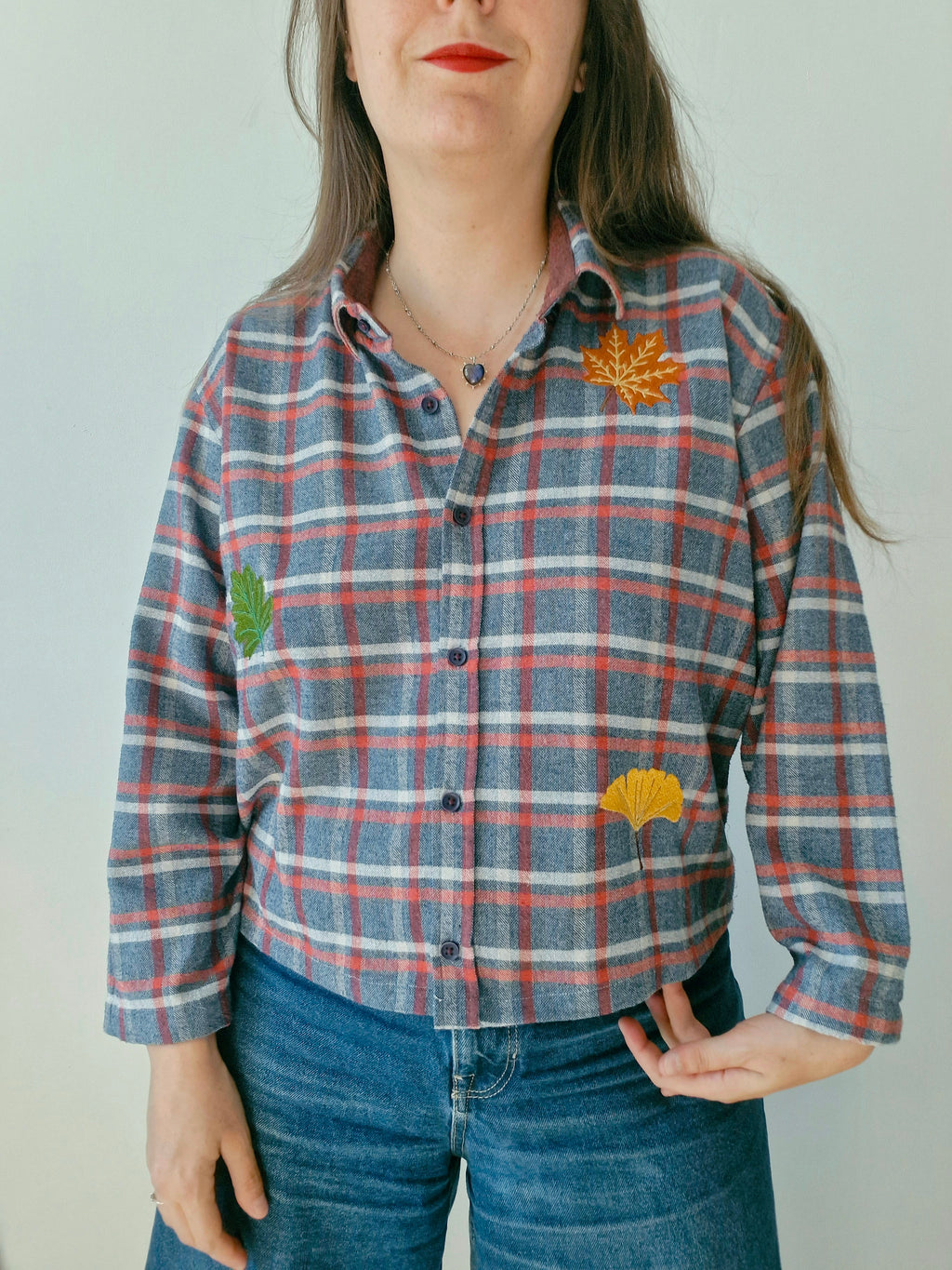 chemise Feuilles mortes