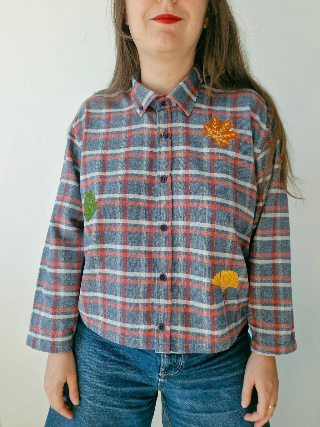 chemise Feuilles mortes