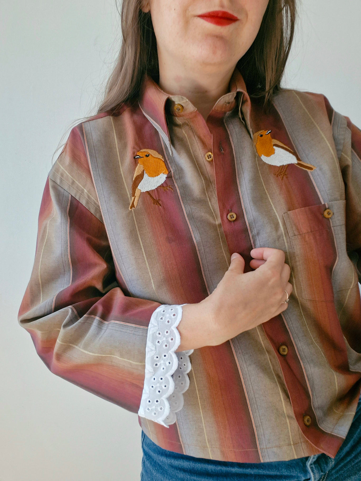 chemise Rouge gorge