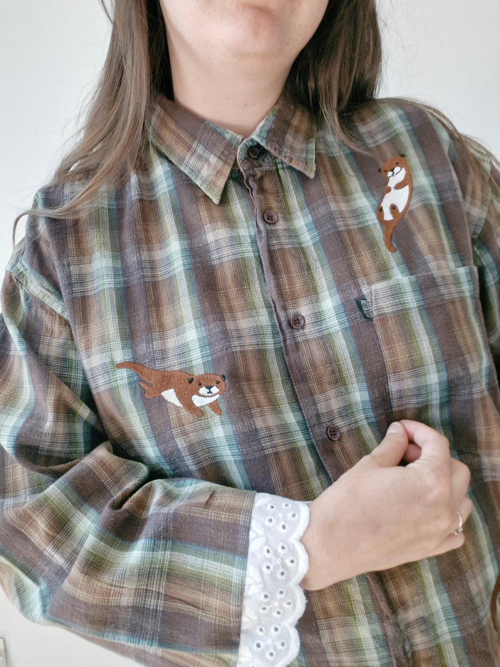 chemise Loutres