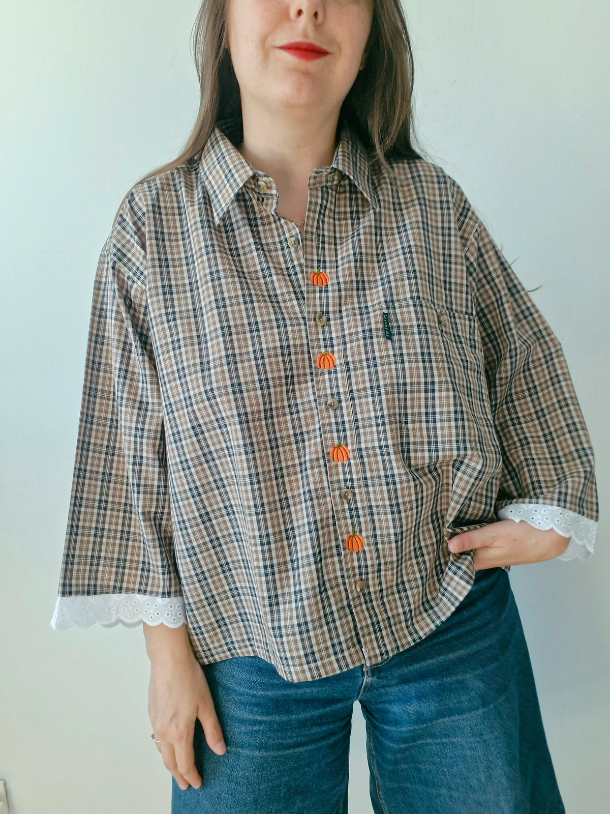 chemise courges