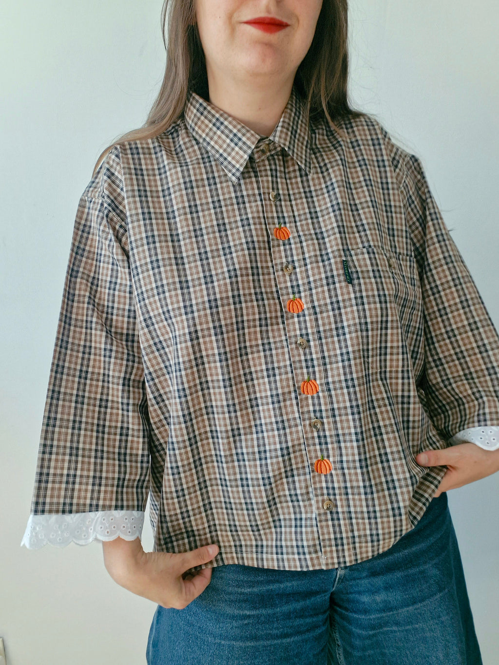 chemise courges