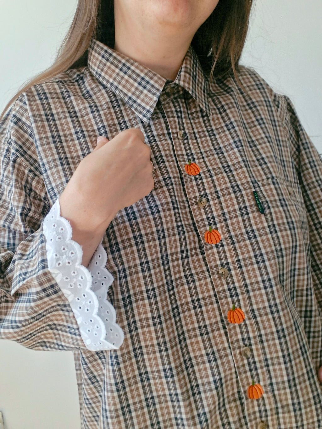 chemise courges