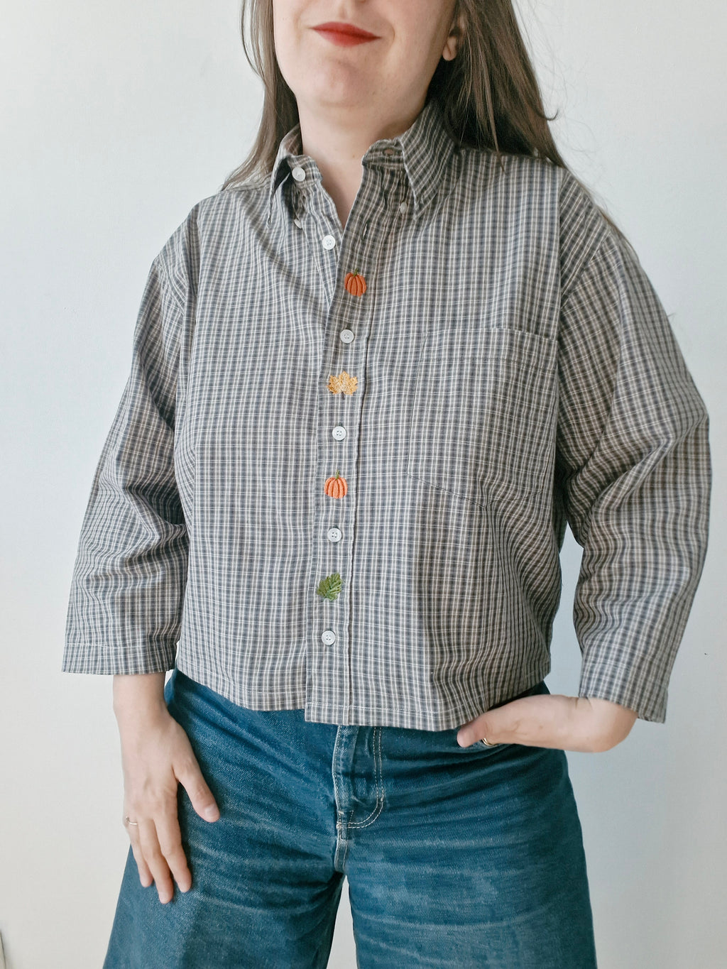 chemise Feuilles et courges