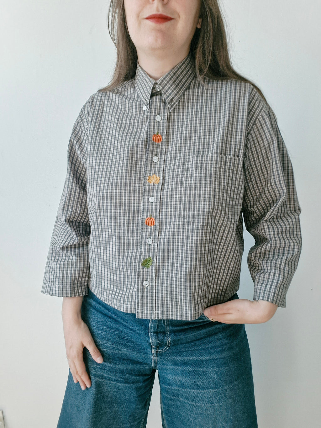 chemise Feuilles et courges