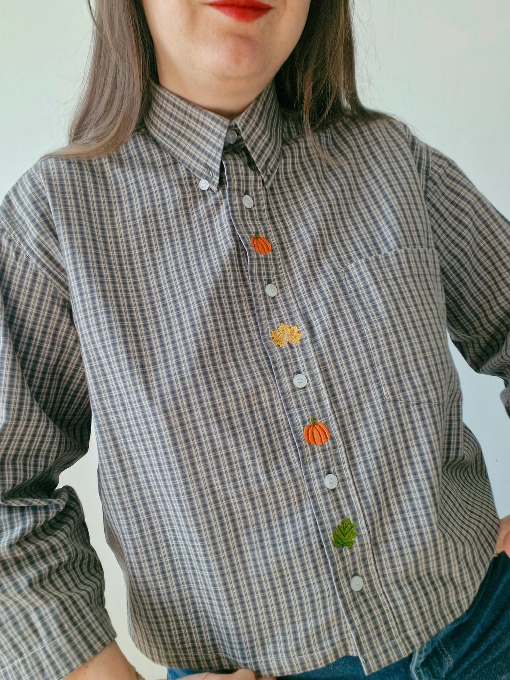chemise Feuilles et courges
