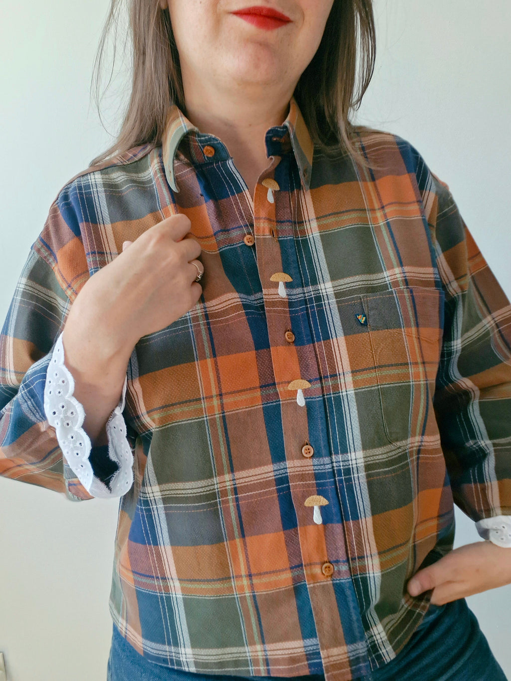 Chemise Carreaux & bollets