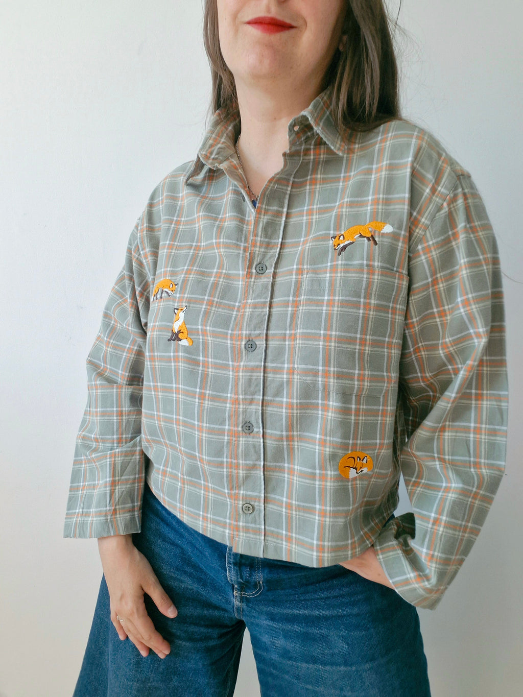 chemise petits renards