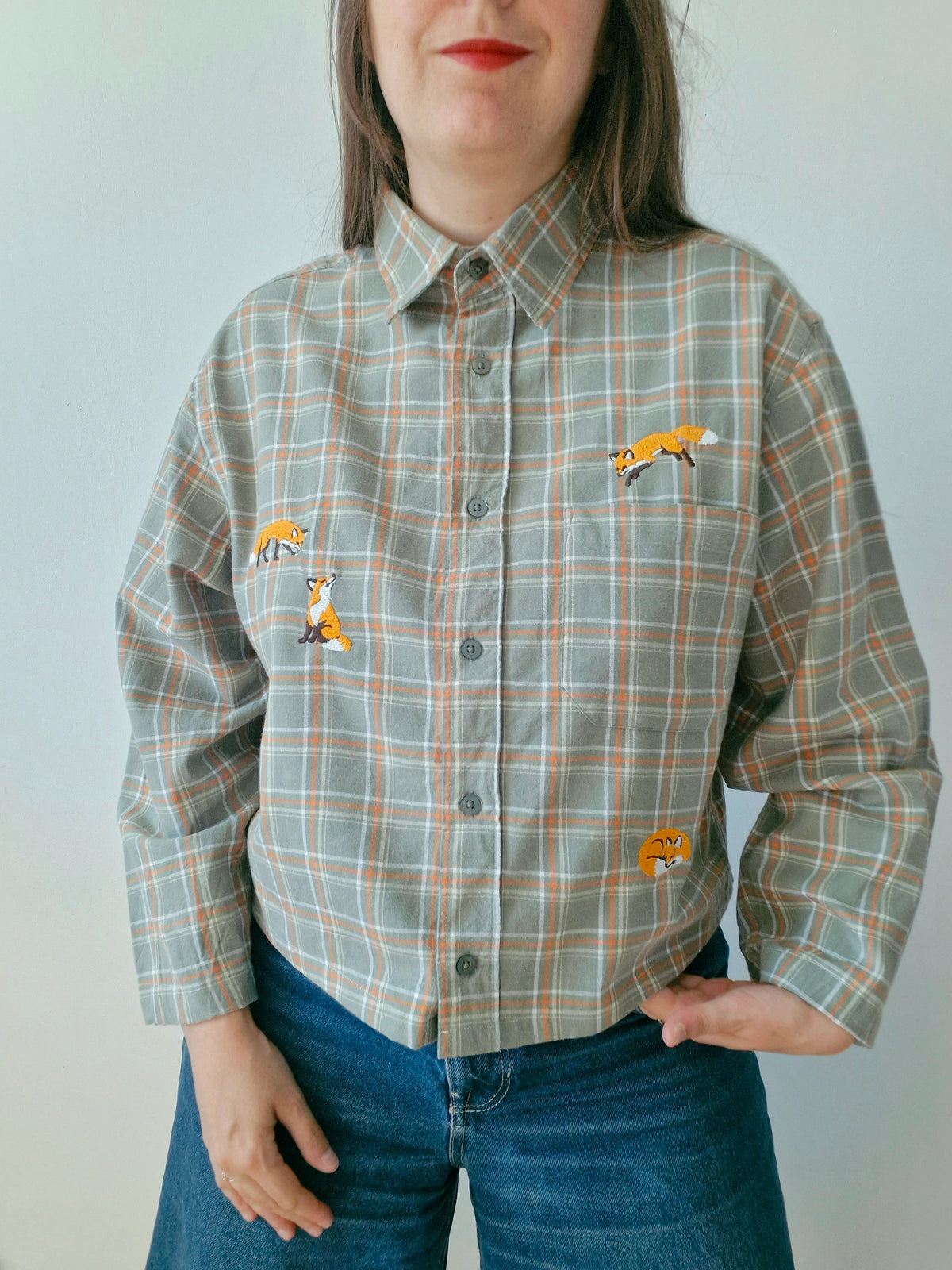 chemise petits renards