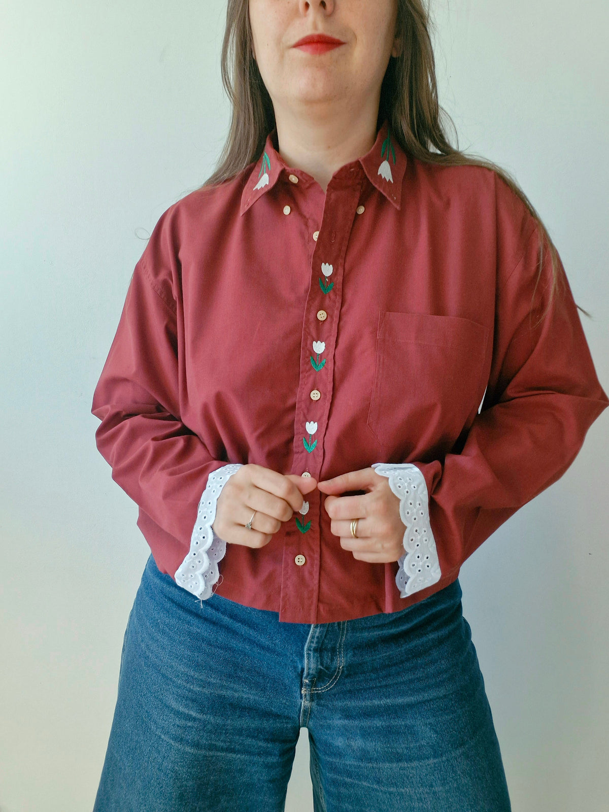 Chemise tulipes