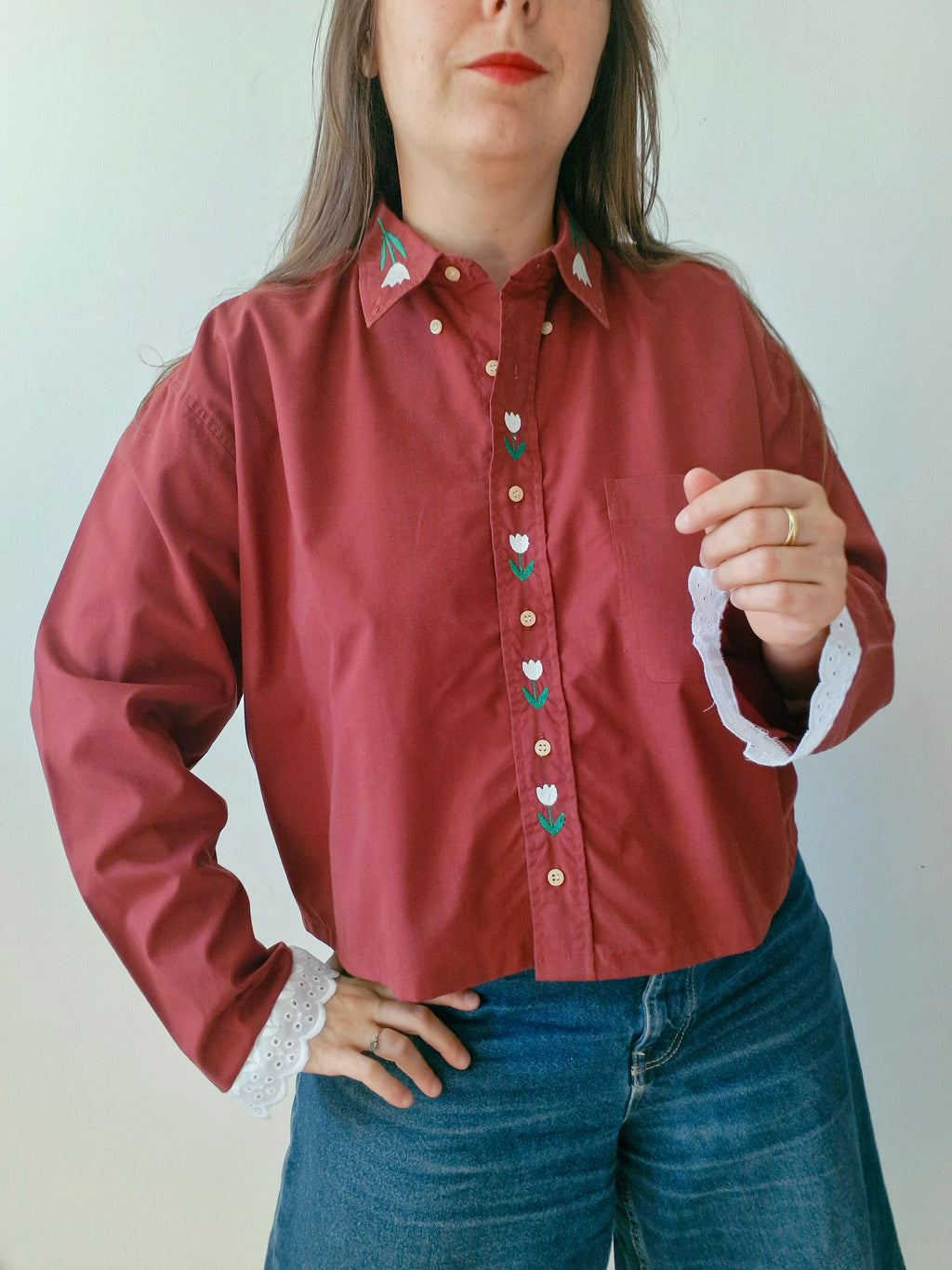 Chemise tulipes