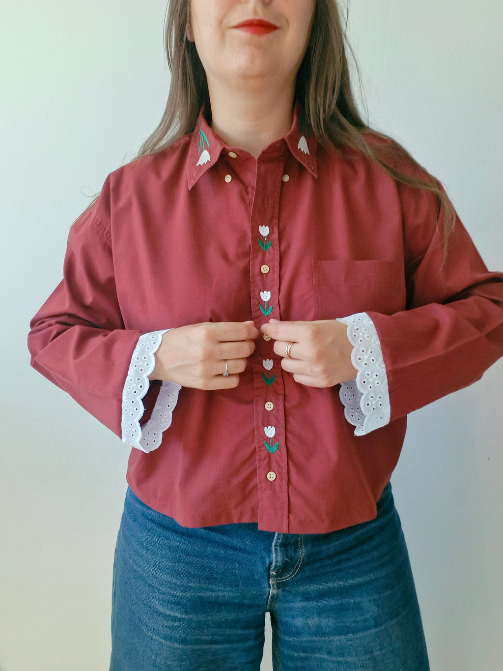 Chemise tulipes
