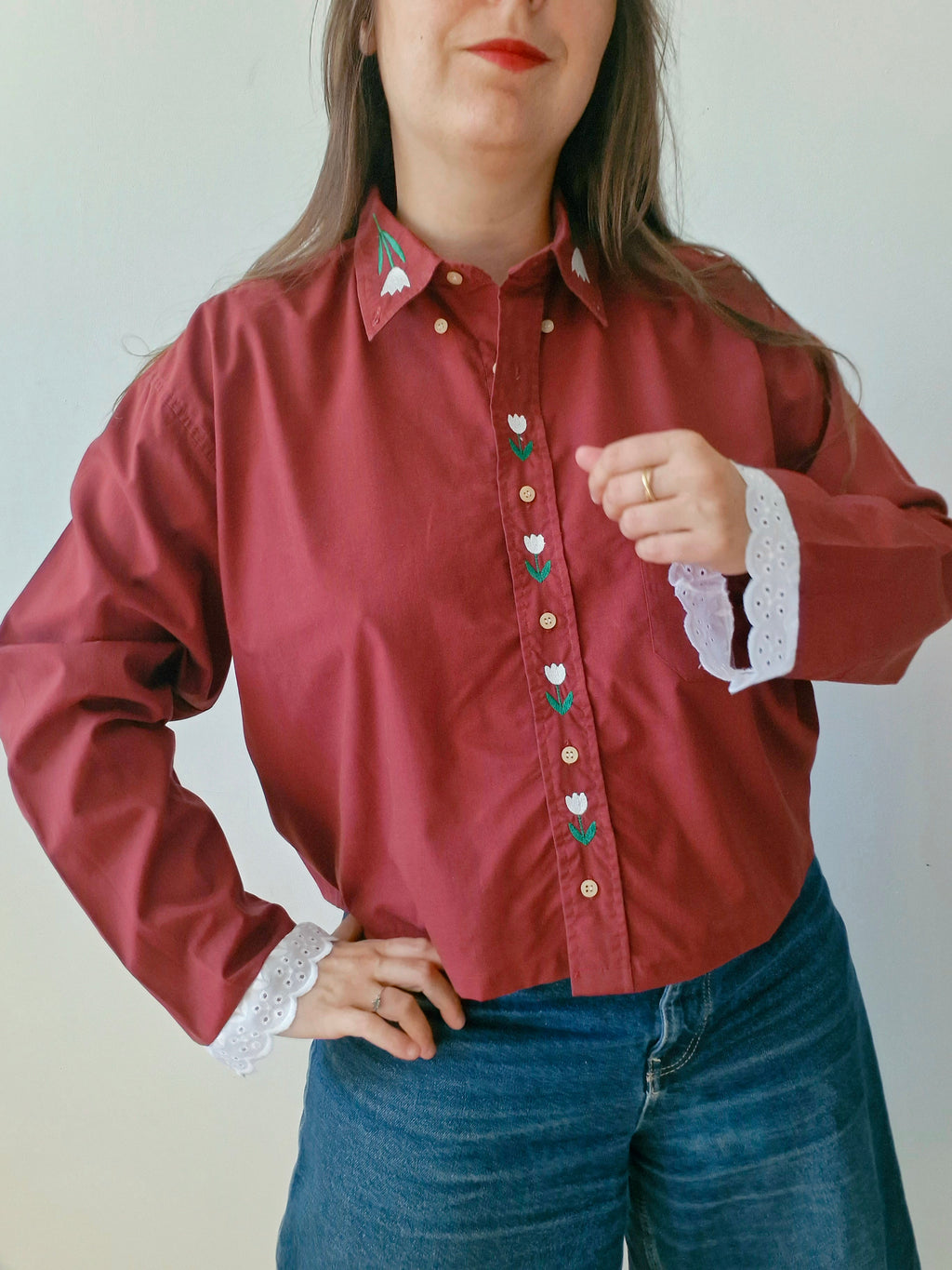 Chemise tulipes
