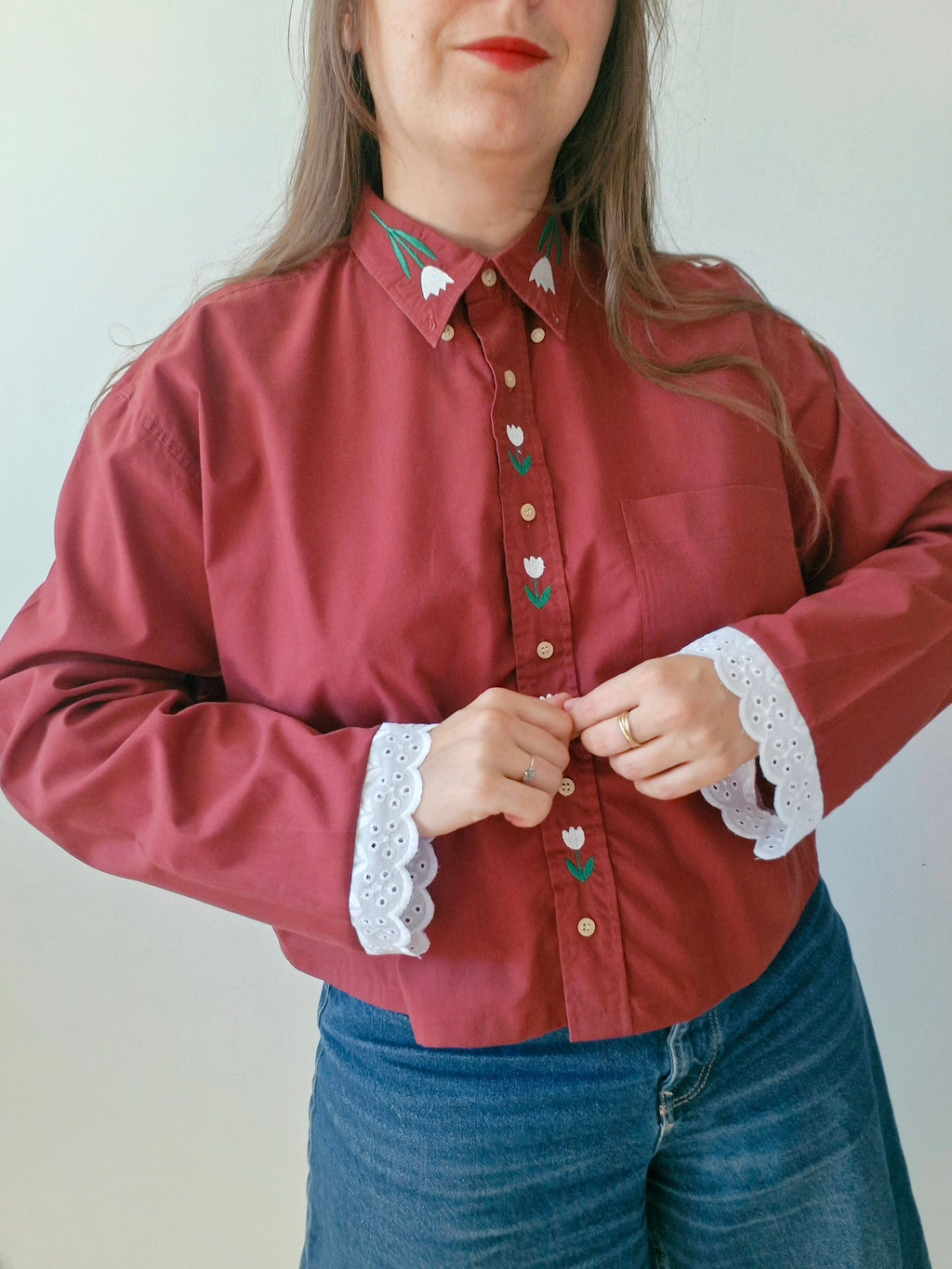 Chemise tulipes