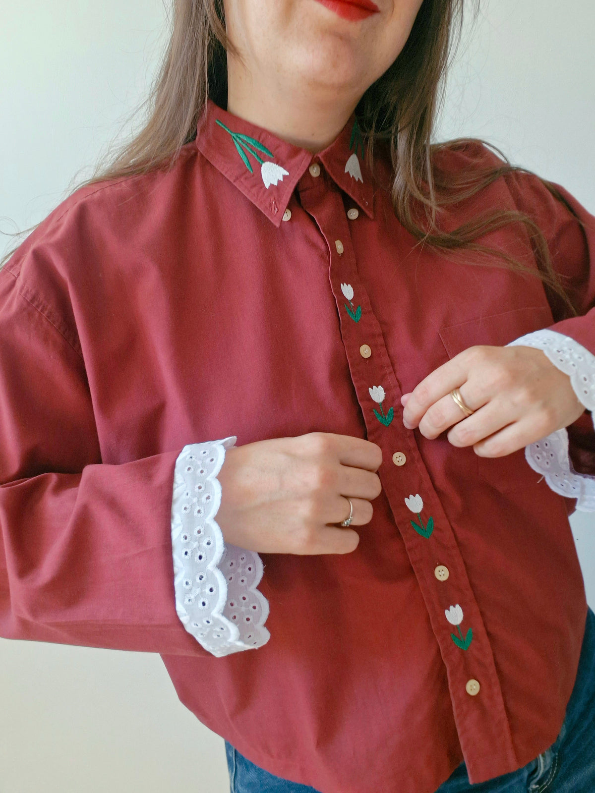 Chemise tulipes
