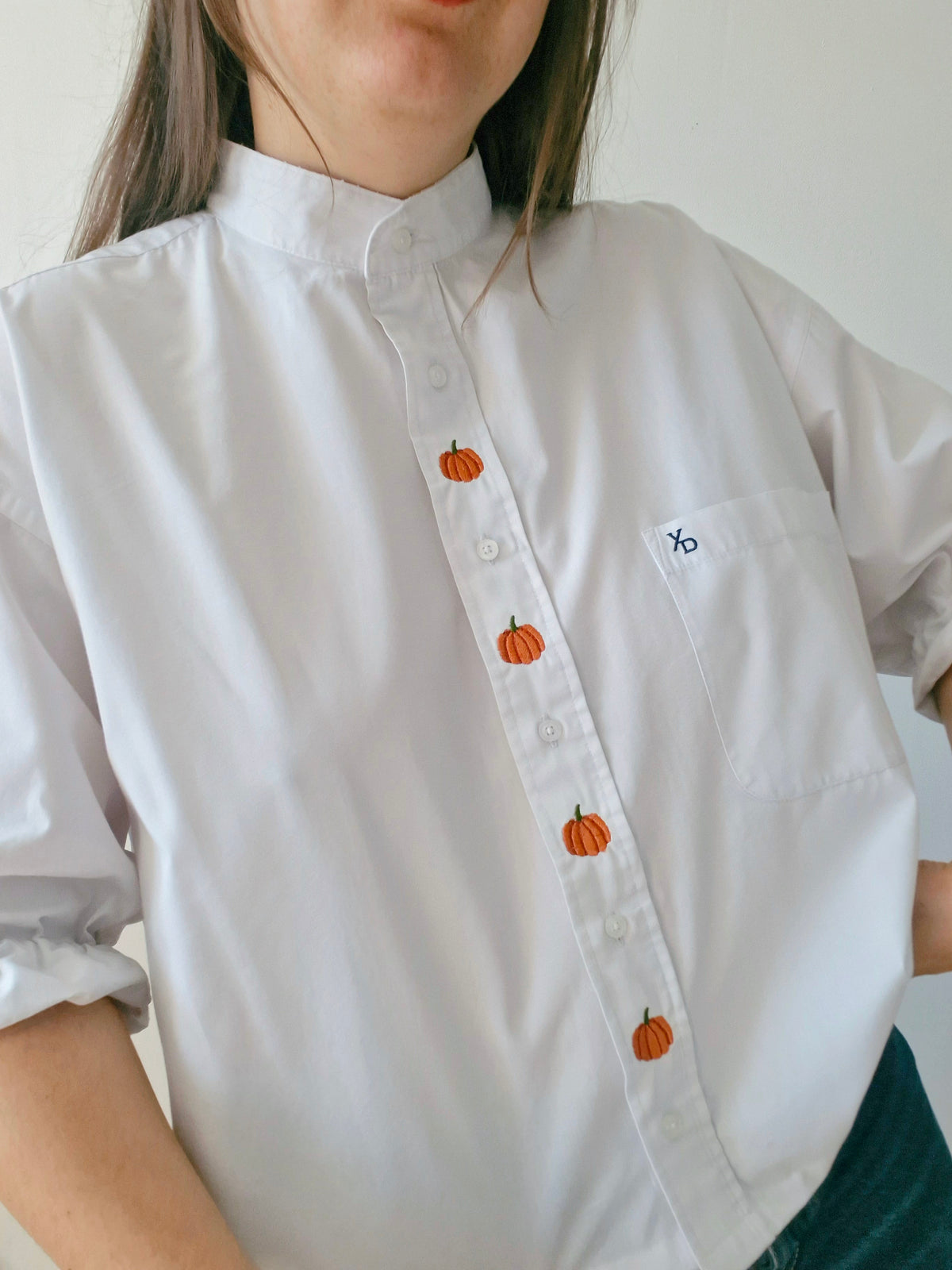Chemise courges