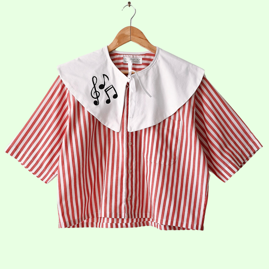 Chemise création - Notes & col XXL