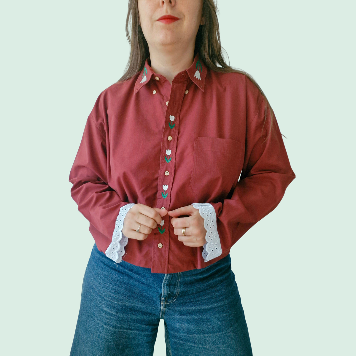 Chemise tulipes