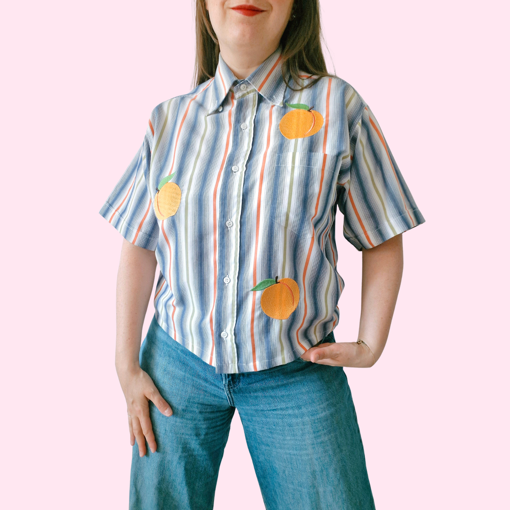 Chemise pêche